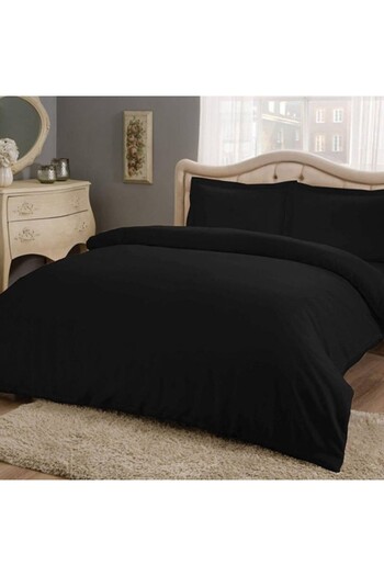 Taç XXL bed linen 100% satin cotton, Taç Mako-Satin, Basic Black King
