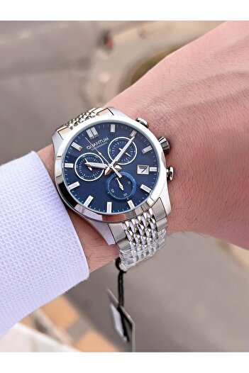 Quantum Steel Cord Inner Dial Functions Active 10 Atm Men Wristwatch Eq.1165.391