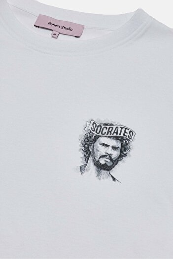 Socrates Dr. Lightweight T-Shirt - White