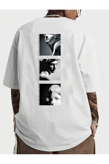 VBSVİBES oversize mold next dream printed t-shirt