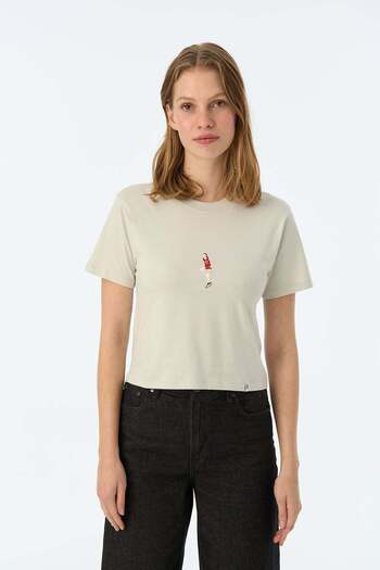 Socrates Iron Lady Lightweight Women's T-Shirt - Light Grey