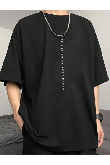 VBSVİBES oversize mold next dream printed t-shirt