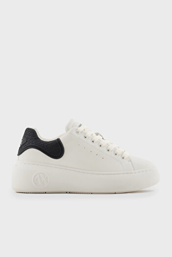 Armani Exchange Armani Exchage Logo Platform Sole Sneaker Shoes Shoes Xdx188 Xv937 N480