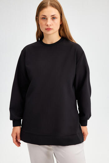 Touché Privé ZIPPERED CREPE TUNIC