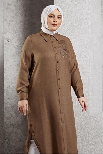 Alvina Long Embroidered Tunic - 45061