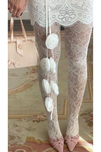 Pina Вносни дантелени чорапогащи