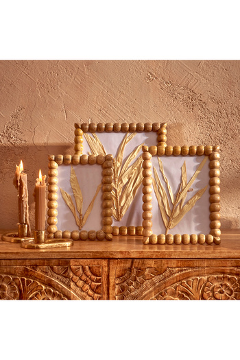 Bella Maison Rama decorativă Violet Mango Natural (28,5x2x24 cm)