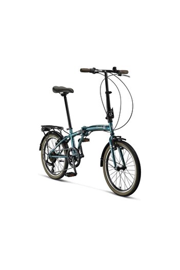 Ümit 2034 CUNDA KATLANIR BİSİKLET V 20 JANT 6 VİTES P.BLUE GOLD