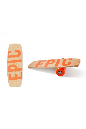 Epic Wood Juicy Balance Board with Roller
