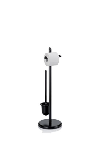KELA Keck Lang KEN black metal toilet set