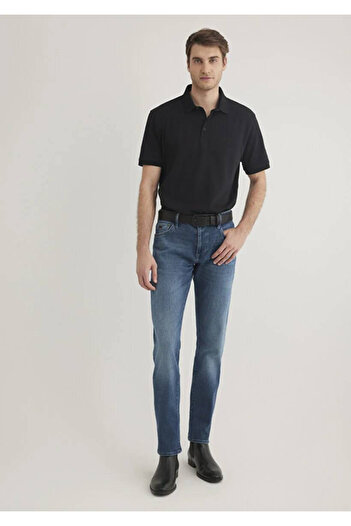 Mavi Black Polo T-Shirt Regular Fit 0612520 -900