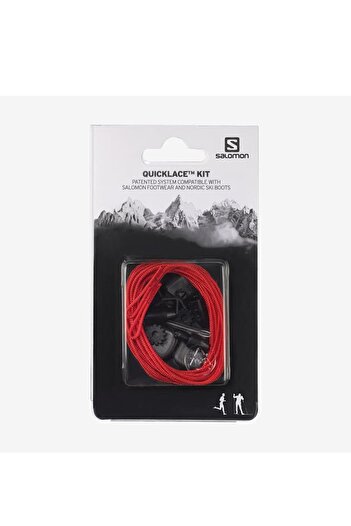 Salomon Salamon Quicklace Smart Laces - Red
