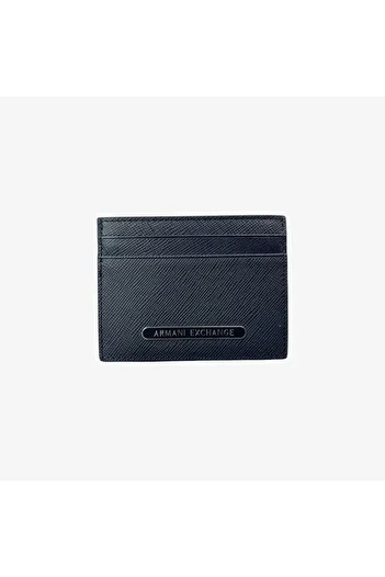 Armani Exchange Men's Genuine Leather Logo Wallet Xm 000169   Af12702-Ub101