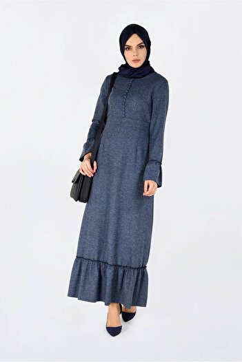 Alvina Cotton Flounce Dress 4568