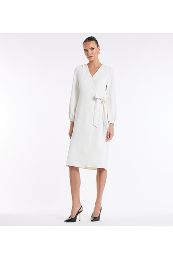 BCBG WOMENS-WOVEN DRESS