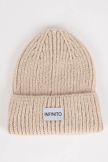 DeFacto Men's Woven Labeled Beret U9177Az24Wn