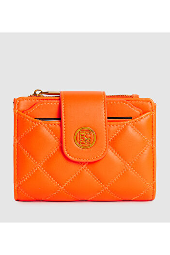 BCBG Quilted Short Wallet