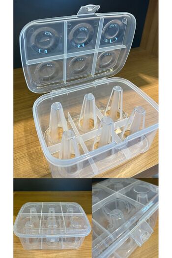 Bayev Practical 6 Compartment Carrying Apparatus Rain Door and Tea Cup