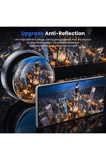 AWH Camera Lens Protector for Samsung Galaxy S25 Ultra, 9H Shatterproof Glass