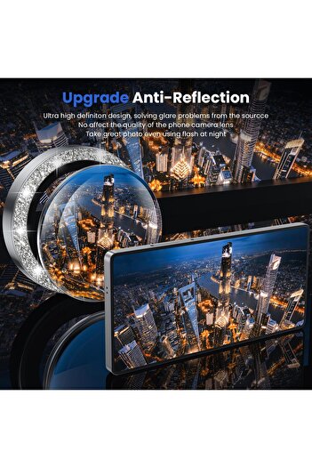 AWH Camera Lens Protector for Samsung Galaxy S25 Ultra, 9H Shatterproof Glass