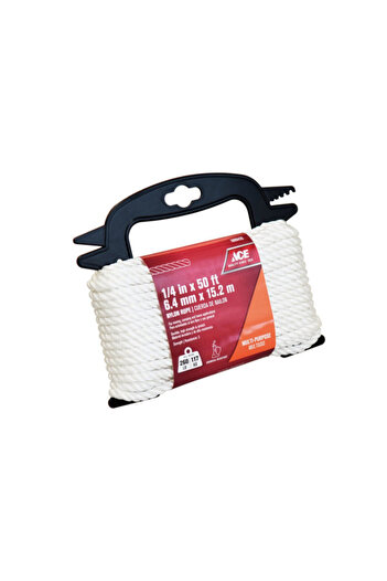 ACE Durable High Strength Multi-Purpose Nylon Rope 6.4mm x 15.2m