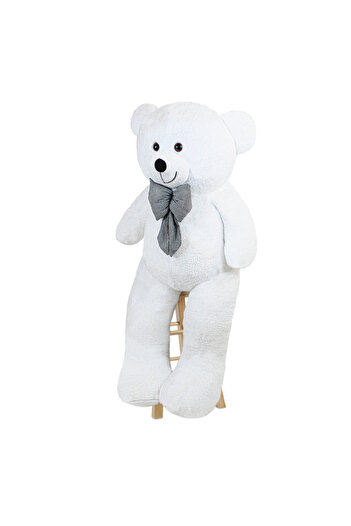Pandamkee Big White Teddy Bear with Bow Tie 130cm