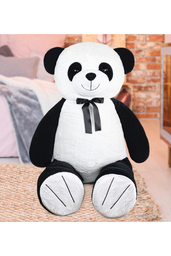 Özgüner Oyuncak 170 cm Giant Size Panda Toy with Bow Tie
