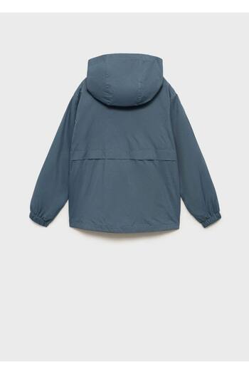 MANGO Kids Cepli ve kapüşonu parka