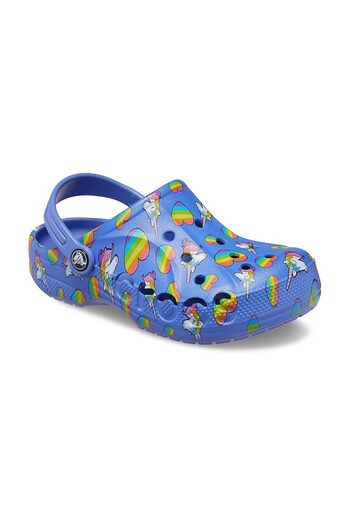 Crocs Kids Lapis/Multi Kids Slippers Baya Printed Clog K