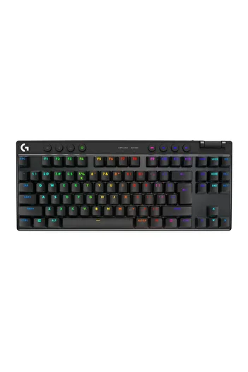 logitech G Pro X Tkl Lightspeed Rgb Wireless Mechanical Gaming Keyboard with Tactile Switch and Black Color