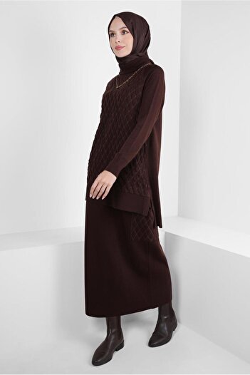 Alvina SKIRTED KNIT SUIT 44086