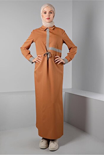 Alvina Dress 43435 - Gathered Waist Design