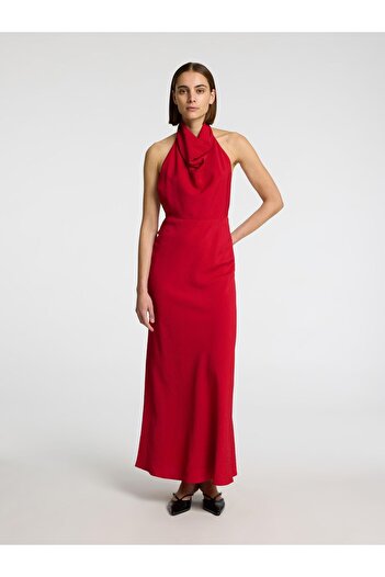 Selected Femme Neckholderkleid Ärmelloses