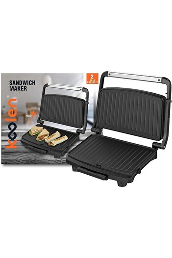 Koolen Colin Sandwich Heater 750 Watt Black