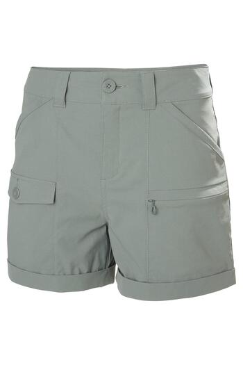 Helly Hansen W Maridalen Shorts Hha.62872 Gray Cactus
