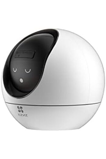 EZVIZ C6 Security WiFi Camera, 2K+ Indoor Home camera with AI Powered Human & Pet & Sound Detection