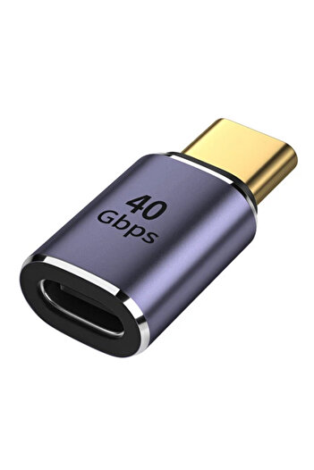 Choice straight head G-M USB Type-C Adapter For Macbook, 90 Degree Quick Charge Converter Male To Female 10