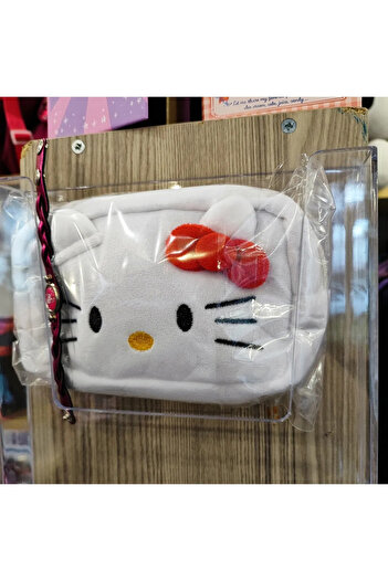 bundle island Plush Pen Bag with Hello Kitty Figure and Bracelet Gift Ad2210