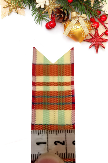 Kaftan Collection Plaid Pattern Ribbon 5 Meters
