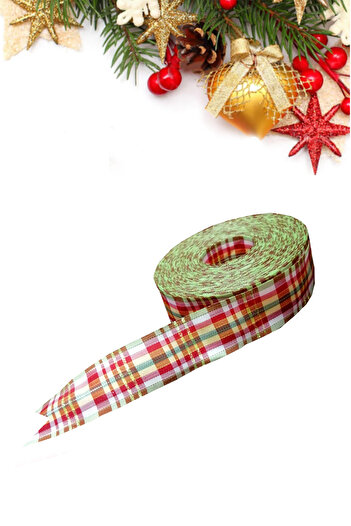 Kaftan Collection Plaid Pattern Ribbon 5 Meters