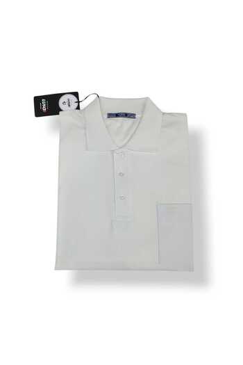Ünal Giyim Cotton Plus Size Pocket Collar Dad T-Shirt 3Xl,4Xl,5Xl,6Xl