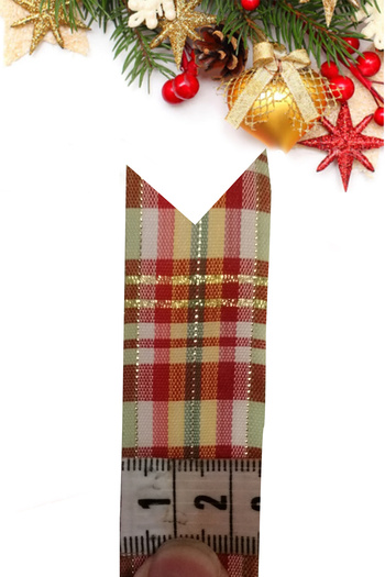 Kaftan Collection Plaid Pattern Ribbon 5 Meters