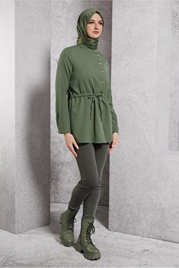 Alvina Laced Detailed Tunic 45147