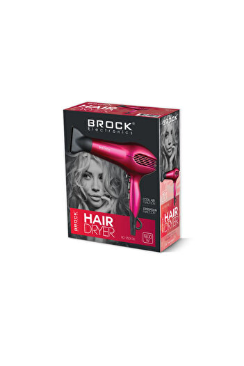 Generic Fén Brock Electronics HD 9501 PK, 2 rychlosti, 1800 W