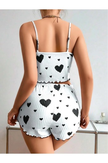 Lily Bianca Suit with Shorts