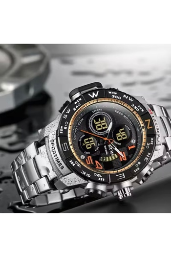 Skmei Sewor Case Digital & Analog All Functions Active Men's Wristwatch