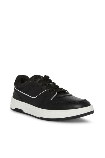 Steve Madden Tray01M1-034 Black Multicolor Sneakers For Men