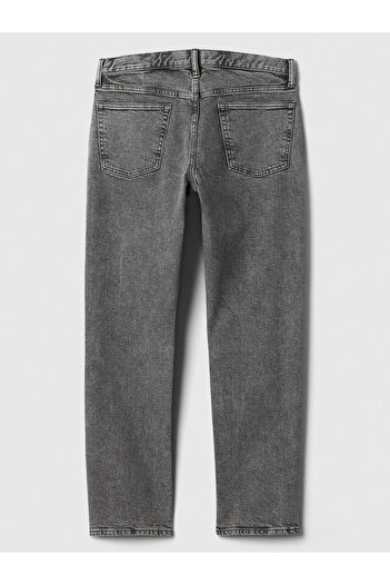 GAP V-Straıght Jeans Düz Kalıp Erkek Kot Pantolon GRİ