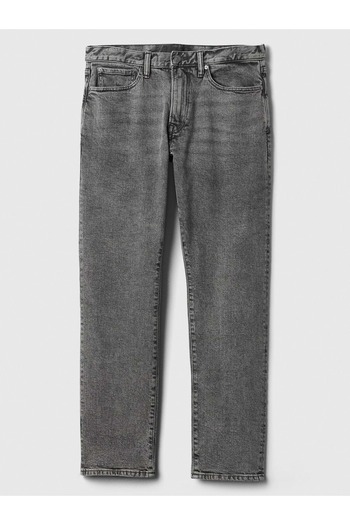 GAP V-Straıght Jeans Straight Fit Men's Jeans Pants Gray