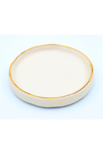 Monako 24 Carat Gold Embroidered, New Year's Cookie Man, Handmade, Gift Double Turkish Coffee Cup
